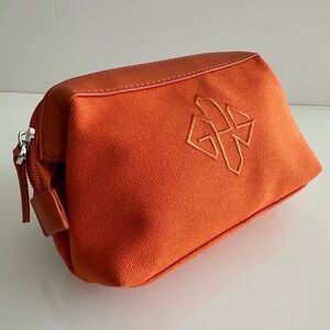 Ettinger London Canvas & Leather Makeup Bag.